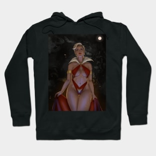 Stefania Ferrario in Vampirella clothes Hoodie